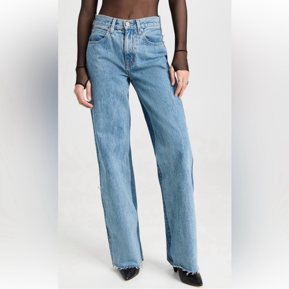 SLVRLAKE Re-Worked Panel Grace Jeans